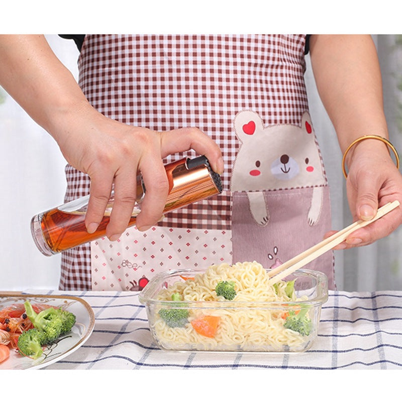 Clean Pour™ステンレス製プッシュ式オイルボトル”100ml”